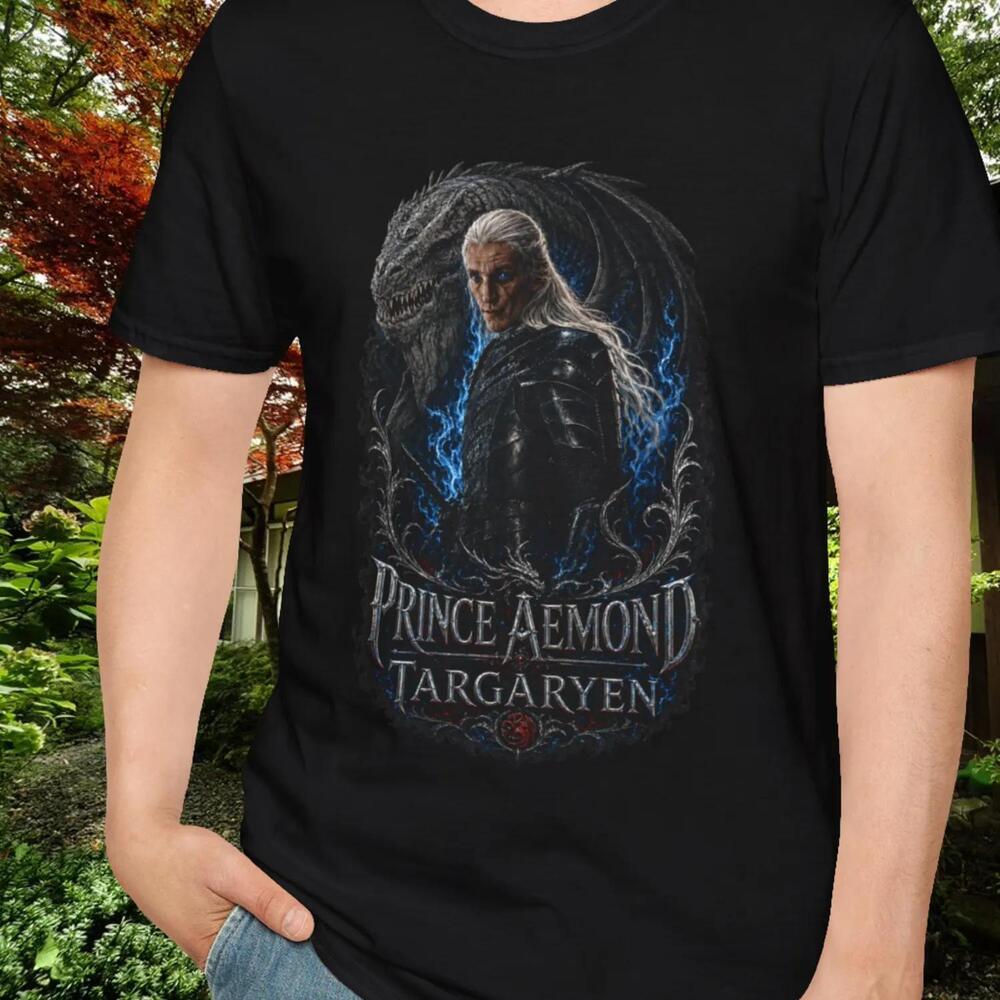 Prince Daemon Vhagar T-Shirt Unisex Dragon Potrait Hotd Gift For Fan